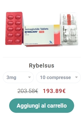 Costo di Rybelsus 3 mg in Italia